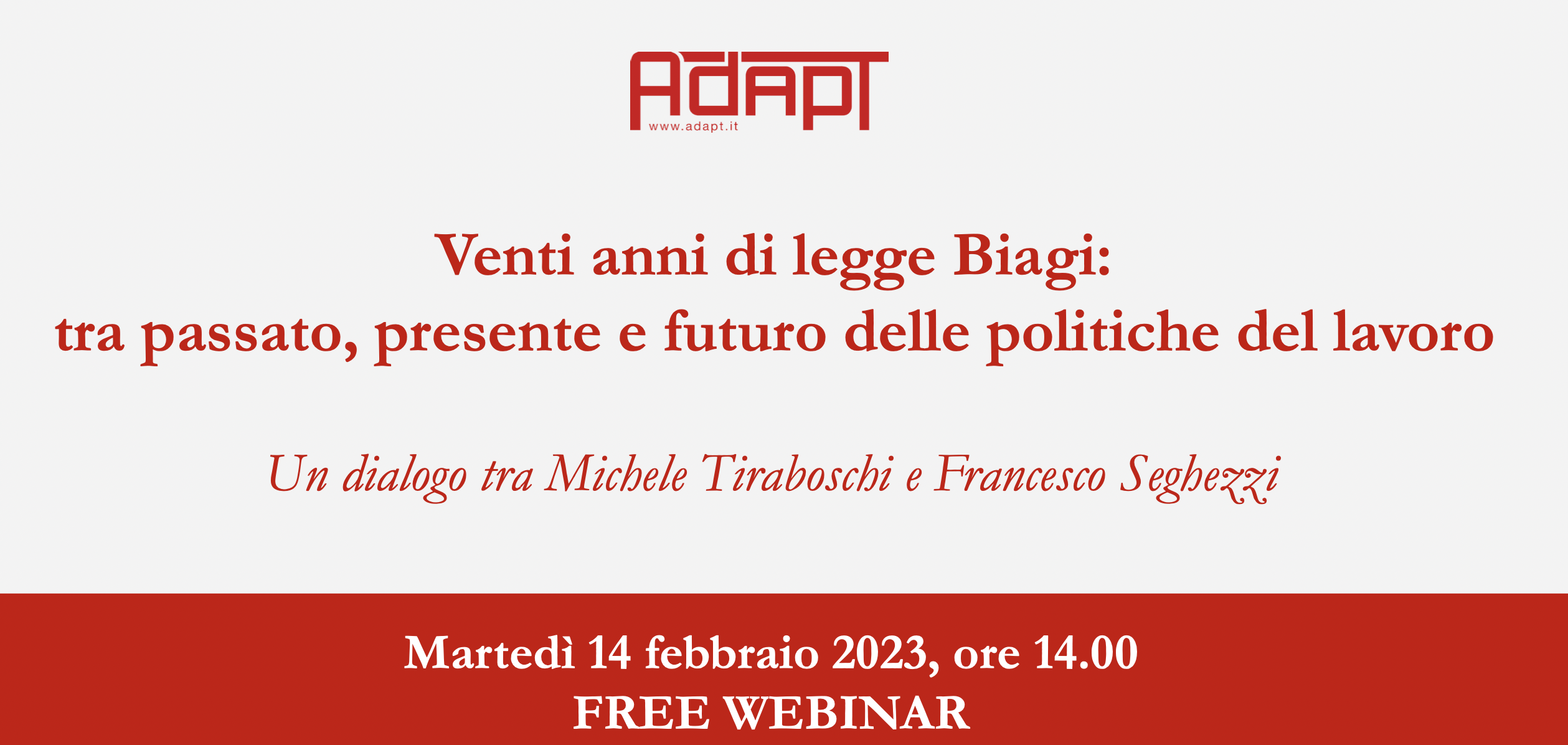 Venti anni di legge Biagi: tra passato, presente e futuro delle politiche del lavoro